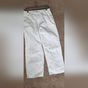 American Eagle Outfitters White Jeans